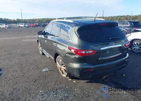 2013 Infiniti Jx35 z USA, uszkodzony, nr VIN 5N1AL0MM2DC332644